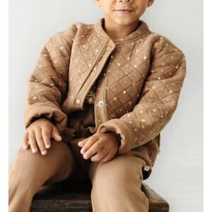 MakeMake Organics Kids Organic Merino Wool Buttoned Jacket US Kids 2-3 Years